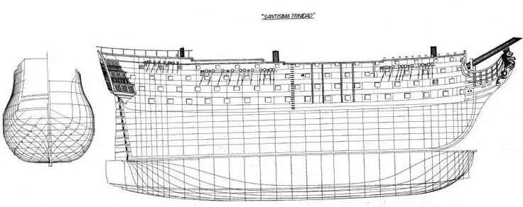 HMS Prince Model Ship Plans - Amati (AM1016)
