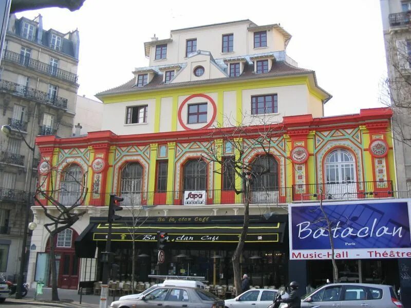 Батаклан. Батаклан Париж. Театр Батаклан в Париже 2015. Батаклан фото.