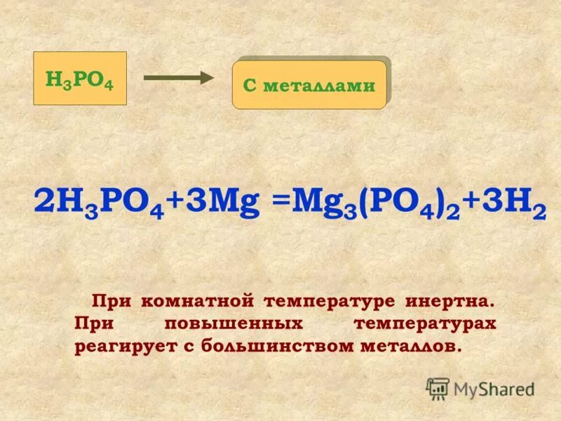 При комнатной температуре не взаимодействуют