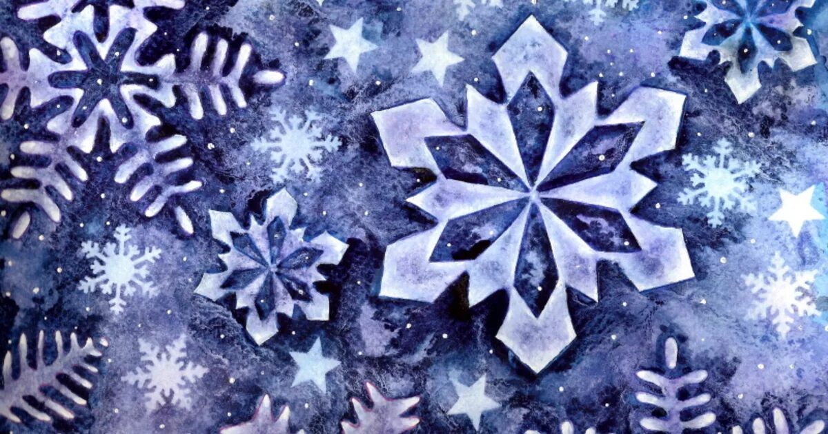 Снежинки красками. Снежинки акварель. снежинки красками пейзаж. снежинка чернилами.