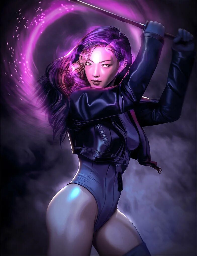 Псайлок Марвел. Псайлок Марвел арт. Psylocke JEEHYUNG. Marvel girl