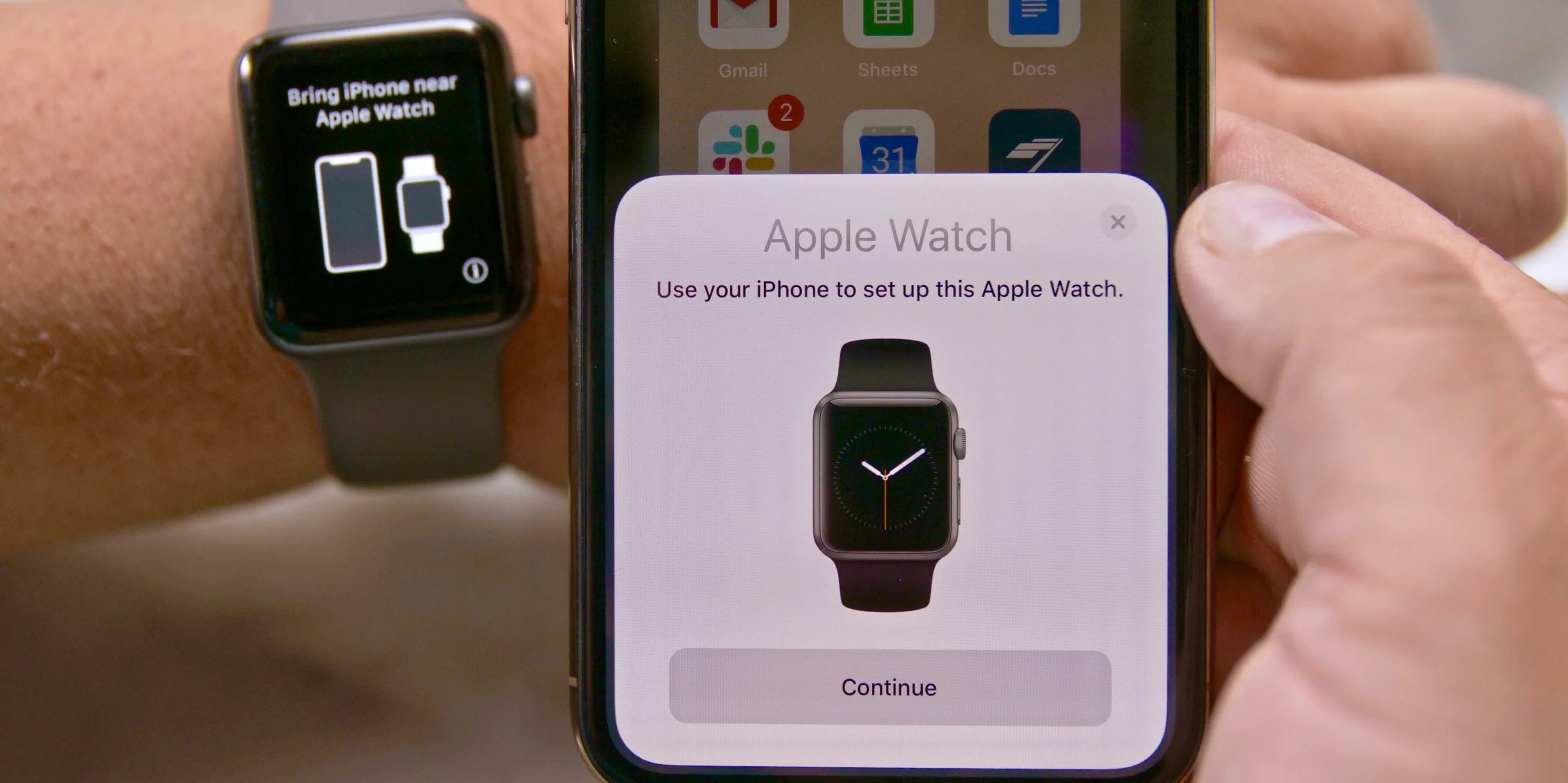 Как подключить apple watch к iphone