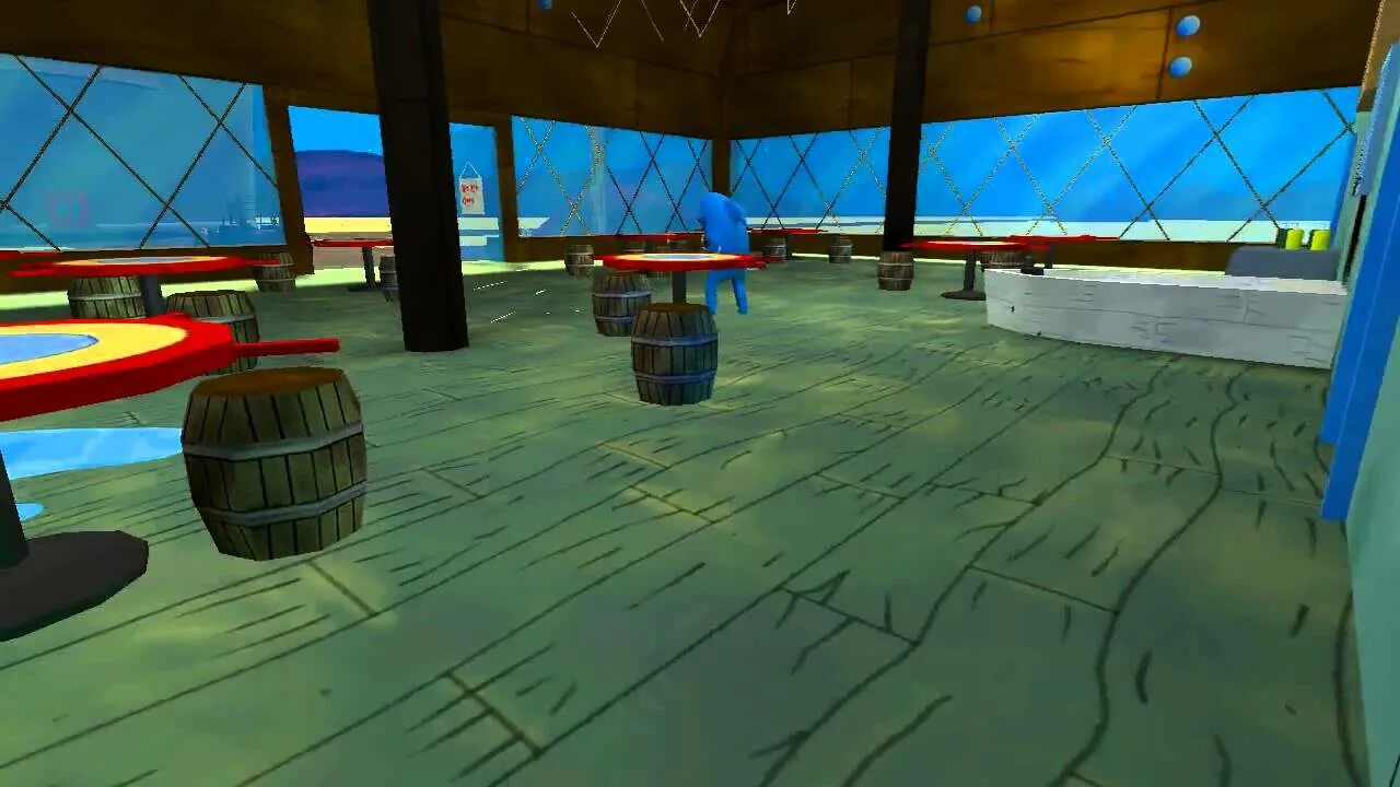 Красти краб ночь. КРАСТИ Крабс изнутри. Бикини Боттом Krusty Krab. КРАСТИ краб на Арбате.