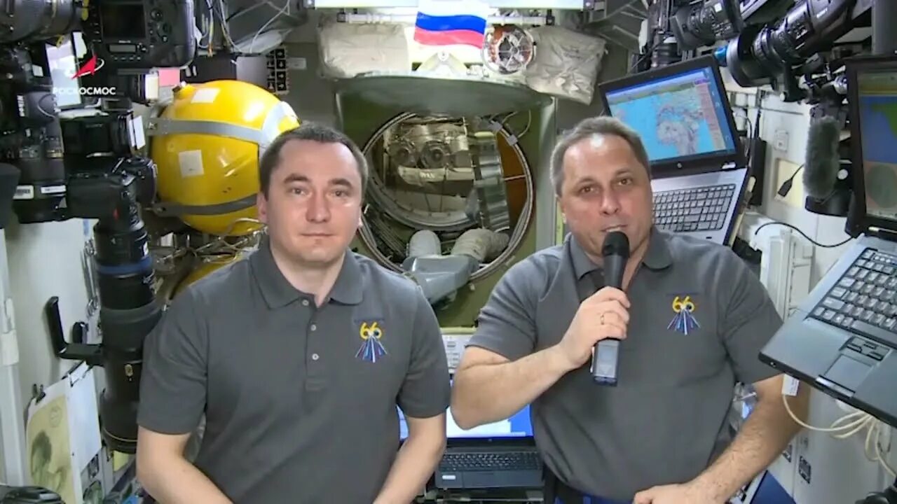 Посадка спускаемого аппарата ТПК "Союз МС-07" - Госкорпорация "Роскосмос"