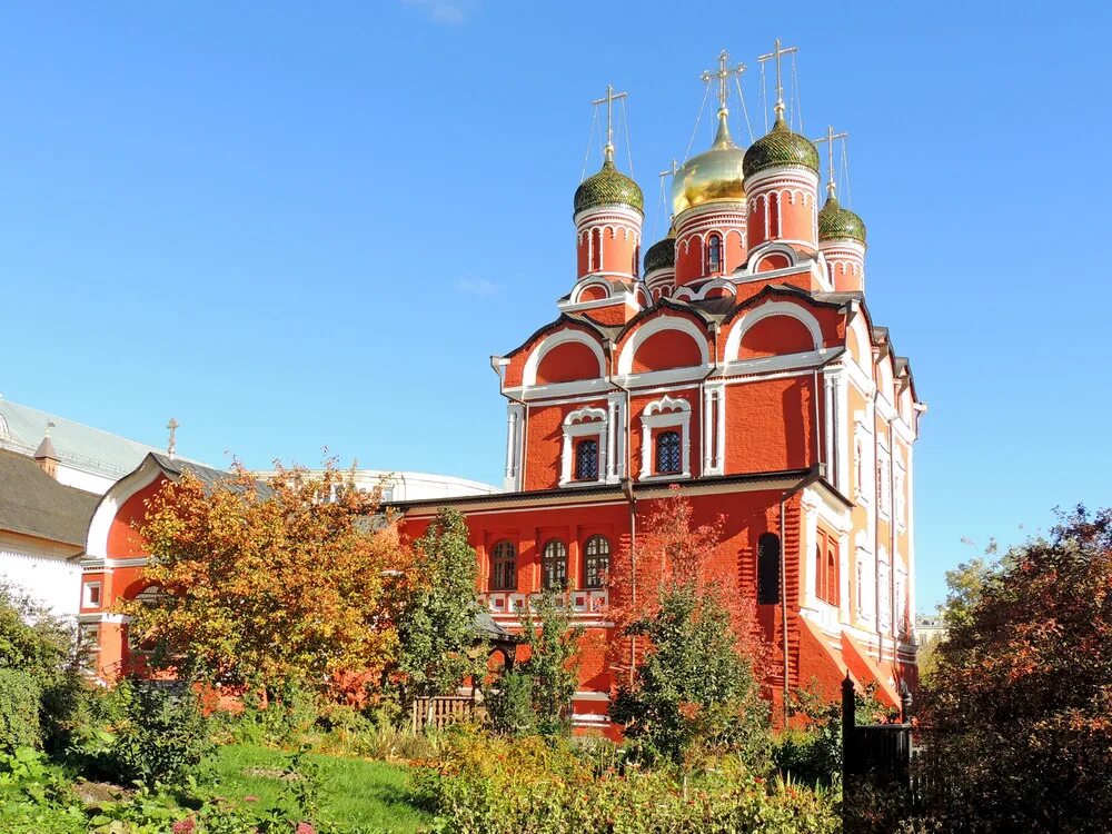 Знаменский монастырь на Варварке. Храм знамения Божией матери (Знаменский монастырь на Варварке).