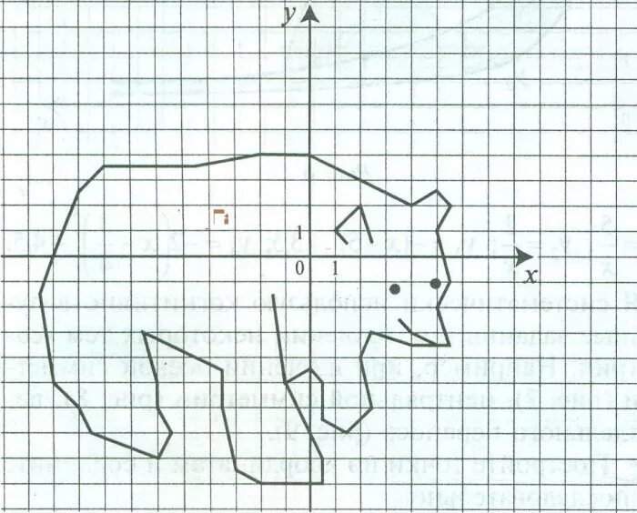 Начертить рисунок. Медведь на координатной плоскости. Медведь по координатам. Мишка на координатной плоскости. Рисование по координатам медведь.