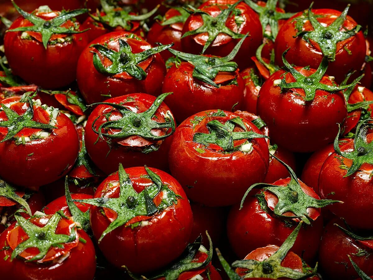 Пряные томаты. Помидор. Помидорчики. Туркменские помидоры. Малосольные помидоры.
