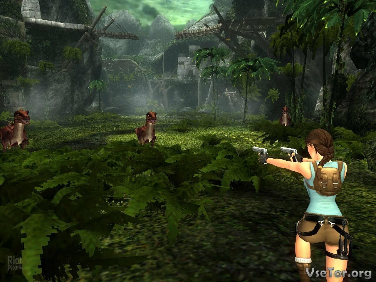 Tomb Raider Anniversary 2. Женские игры 3