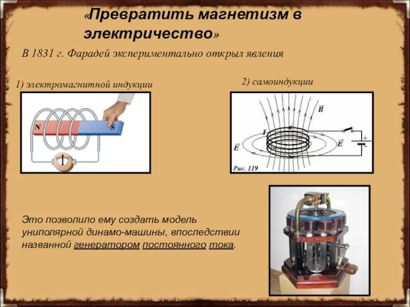 Электромагнитная индукция Фарадея. 3 Опыт Фарадея электромагнитная индукция. Фарадей. Превращение магнетизма в электричество.