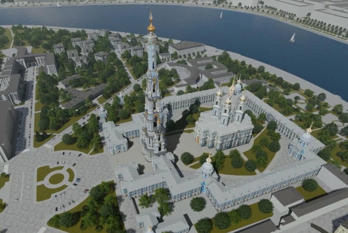 Колокольня смольного собора в санкт петербурге. Колокольня смольного собора в санкт петербурге