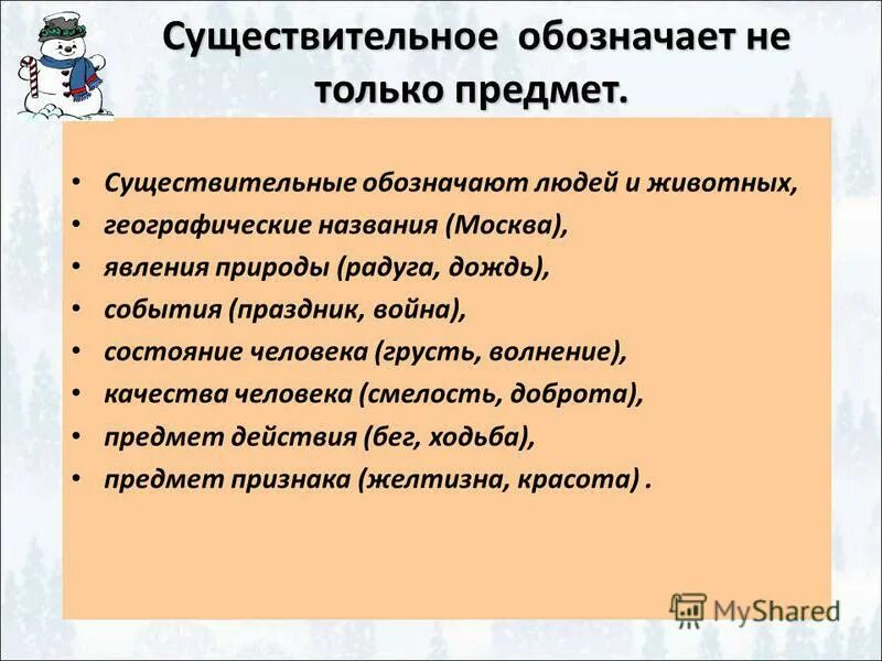 Существительные названия людей. Состояние человека существительные. Существительное обозначает предмет. Существительные обозначающие предмет. Существительные могут обозначать названия предметов животных.