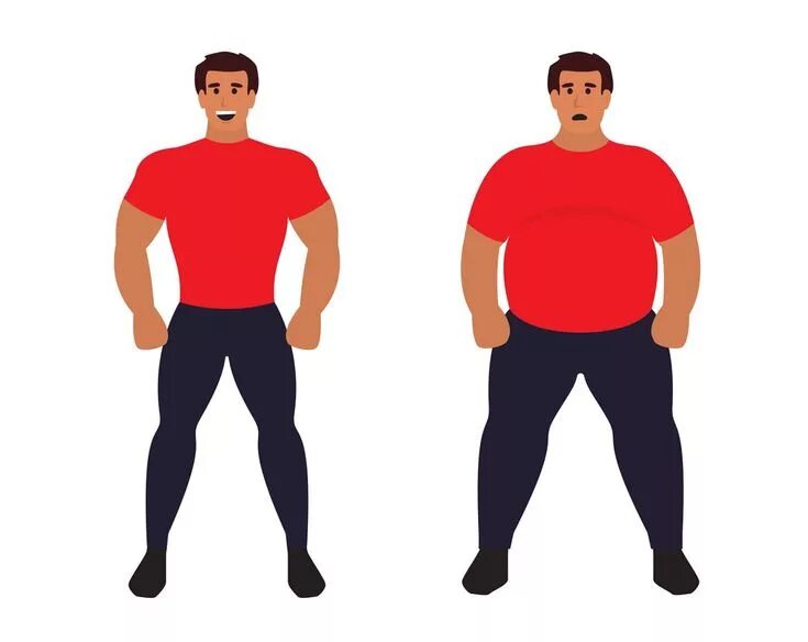 Handsome Sport Health Man. Lifestyle Infographic Vector Illustration with Icons.