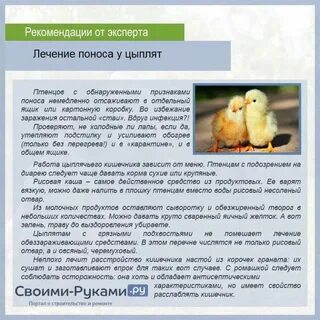 Жидкий стул у бройлеров