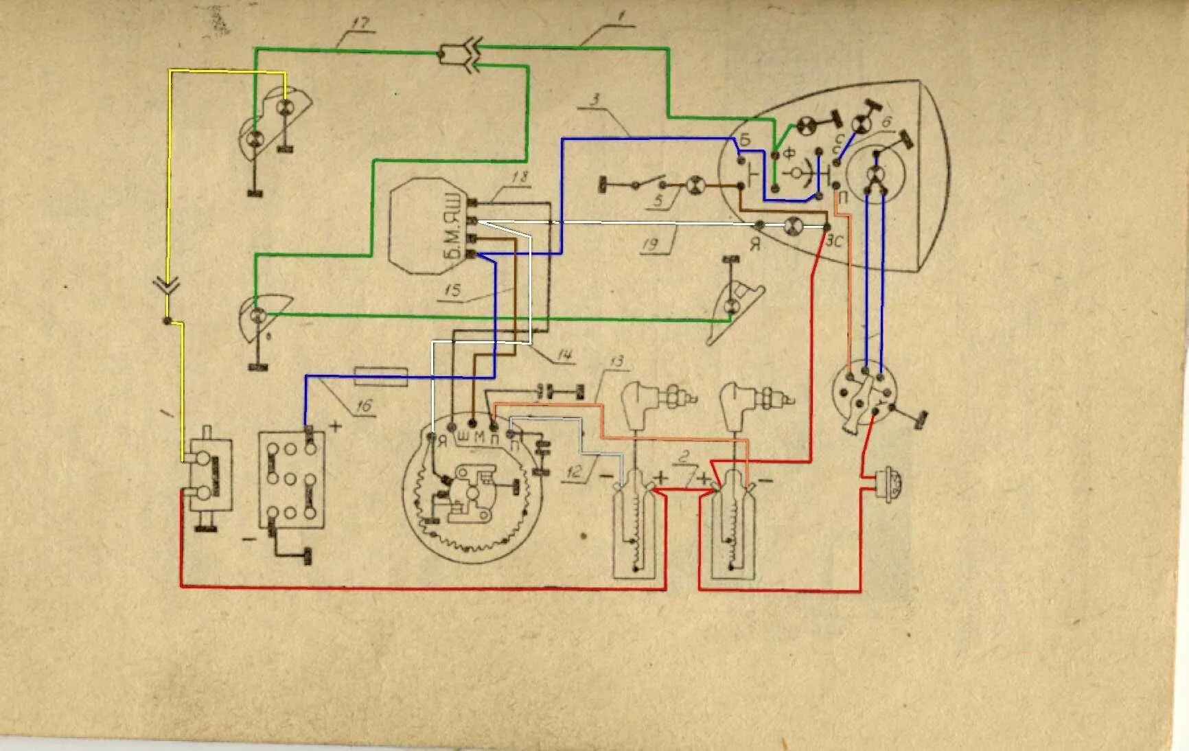 Электропроводка иж. Схема проводки мотоцикла ИЖ Планета 6 вольт. Схема проводки мотоцикла ИЖ Планета 3 6 вольт. Электрическая схема мотоцикла ИЖ Планета 3. Эл схема ИЖ Планета 3 6 вольт.