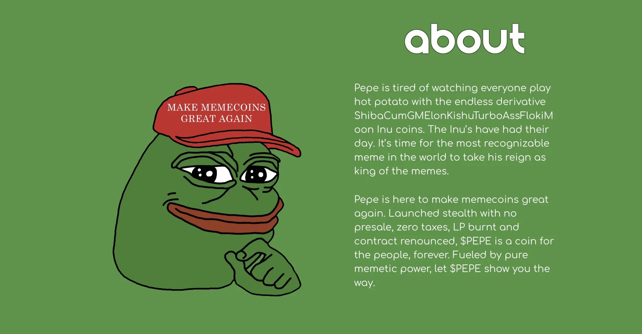 Pepe Coin. Pepe time. Pepe token. Аватар Пепе инвестор. Почему пепе