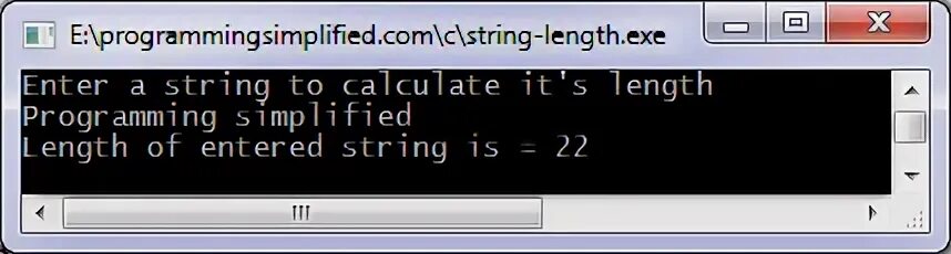Length error