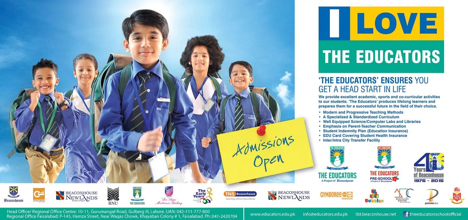 Advertisement for Education. Education advertising. Education School Creative poster. Reg school