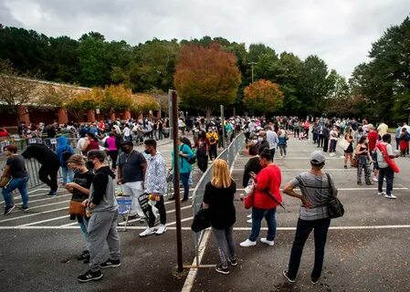 Hundreds of people