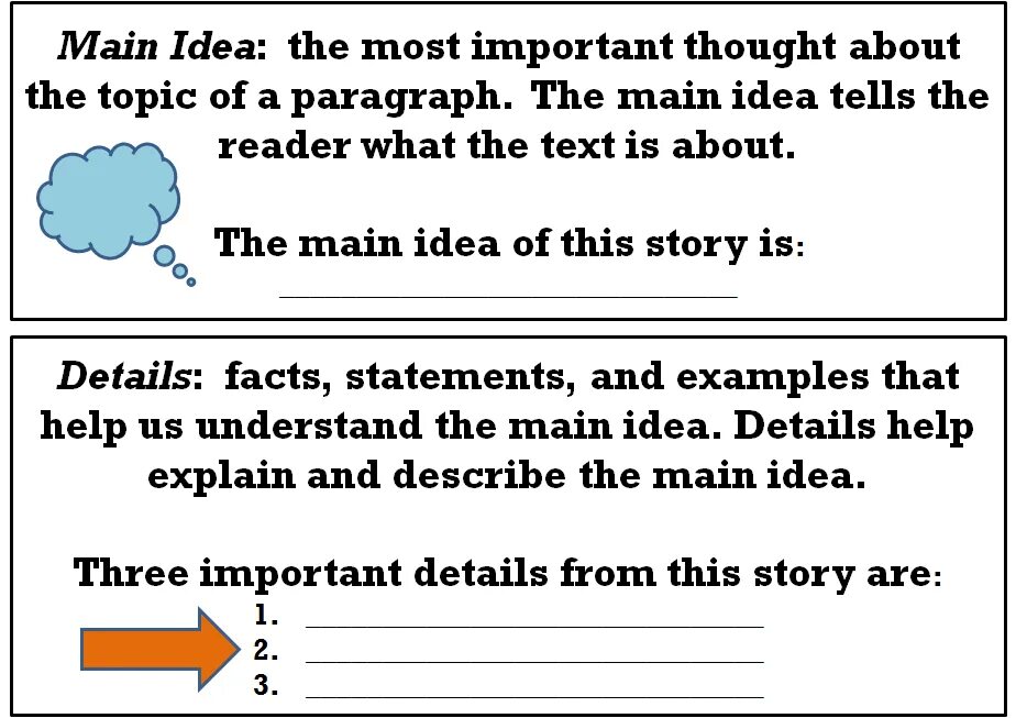 Main topics. Main idea. Main idea and supporting details. Main idea and supporting details examples. Topic ideas.