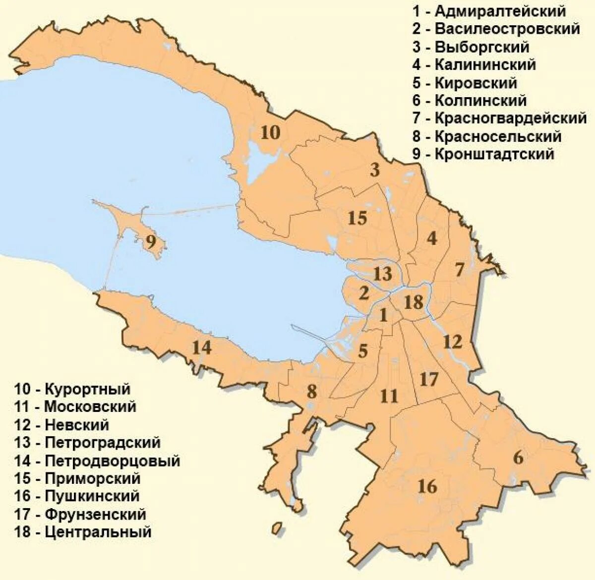 Военные районы санкт петербурга. Районы Санкт-Петербурга на карте. Карта Санкт-Петербурга с районами города. Санкт Петербург деление по районам. Административные районы СПБ.