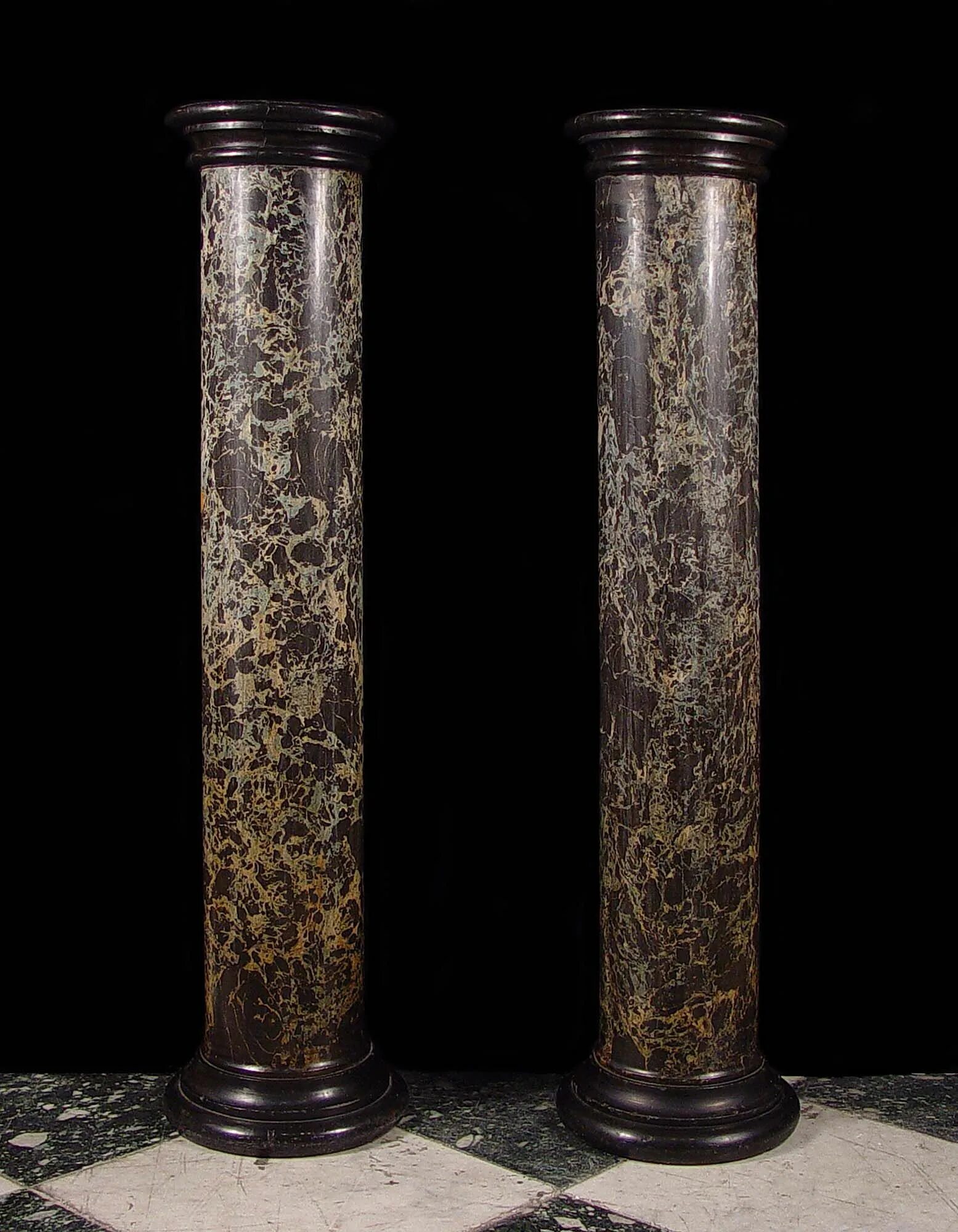 Мраморные колонны. Цилиндрическая мраморная колонна. 001. Колонны из мрамора. Мраморные колонны.