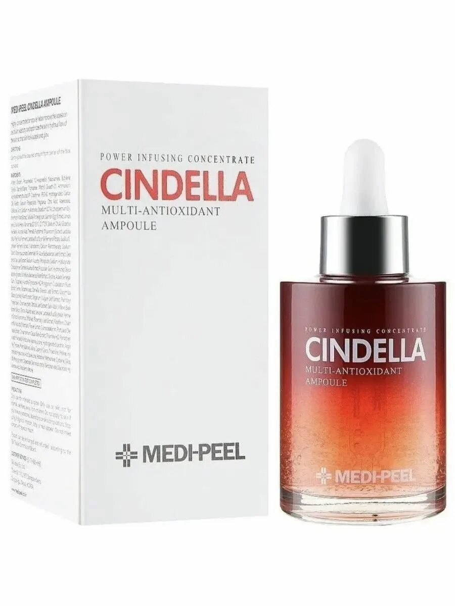 Cindella. Medi-Peel Мульти-сыворотка антиоксидантная - Cindella Multi-antioxidant Ampoule, 100мл. Medi Peel сыворотка. Корейская Мульти сыворотка. Сыворотка для лица с ниацин Medi Peel.