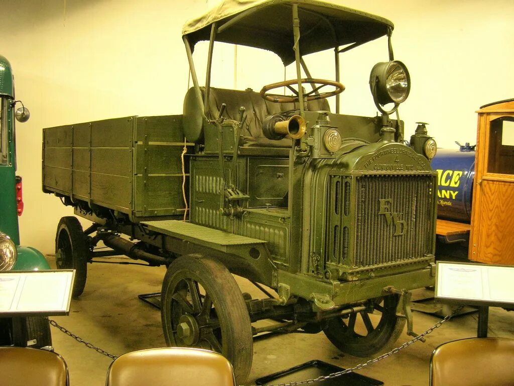 FWD Truck 1917. Грузовик FWD Type b. Грузовик FWD model b 3-ton Lorry 1917 Type Production. FWD Type b, грузовик армии США.