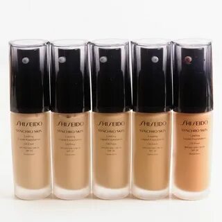 Shiseido тональный оттенки