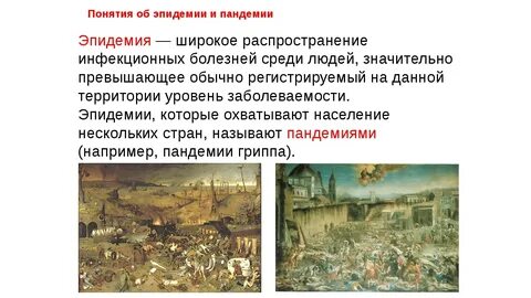 Какие были пандемии