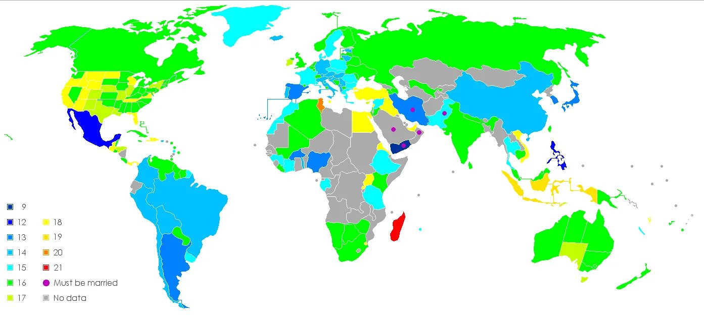 Age of consent карта. Карта возраста согласия. Age of consent Map of the World. Age of Mapping карта.