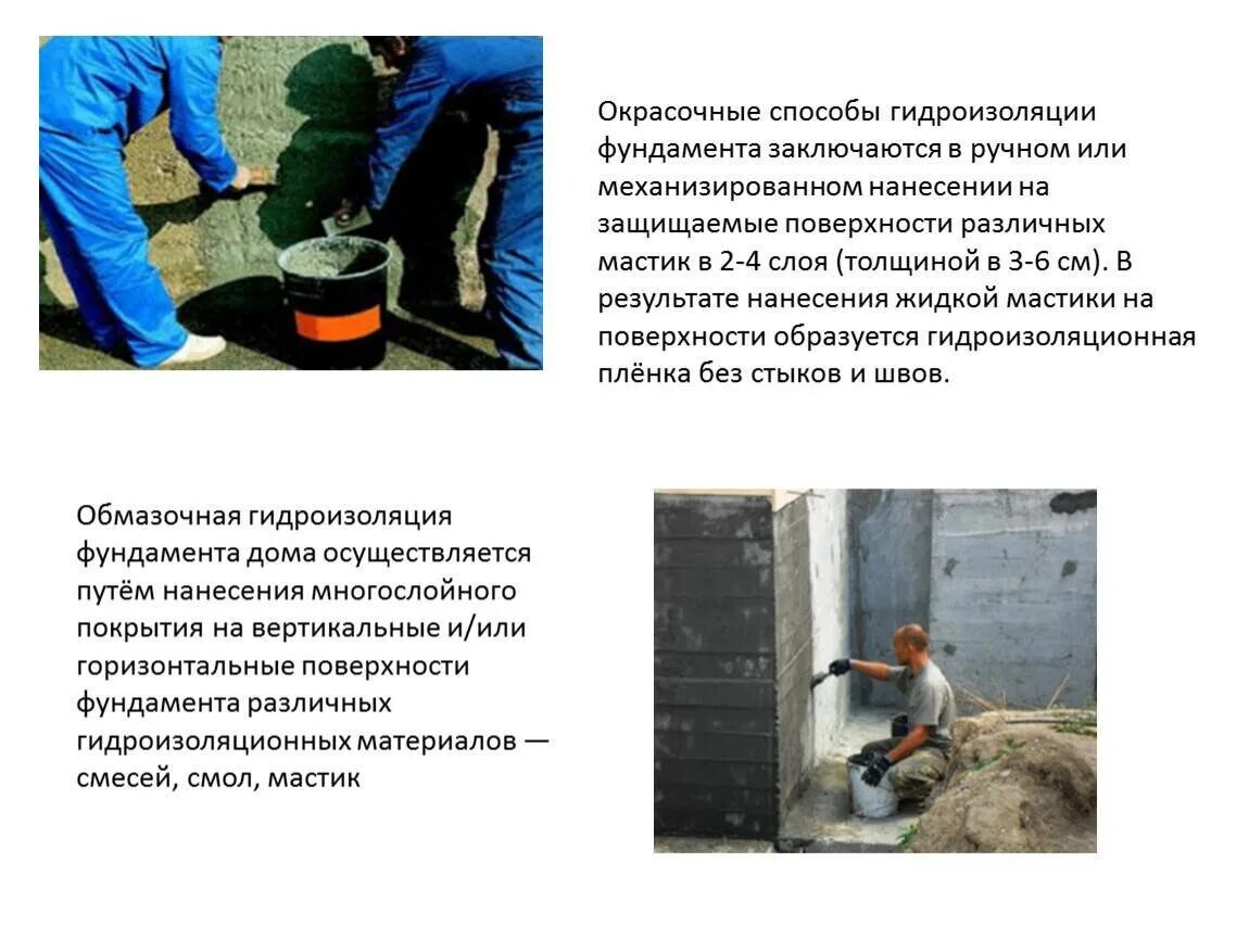 Способы герметизации