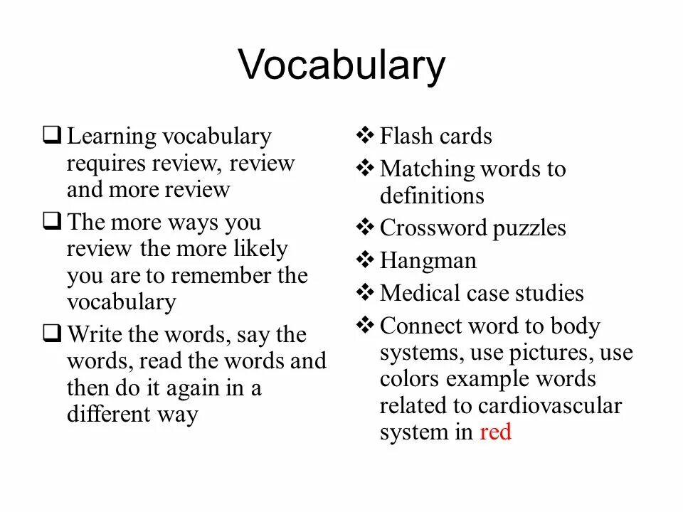 How vocabulary is learned. Learning vocabulary. learnvocabulary. study vocabulary. learning vocabulary presentation.