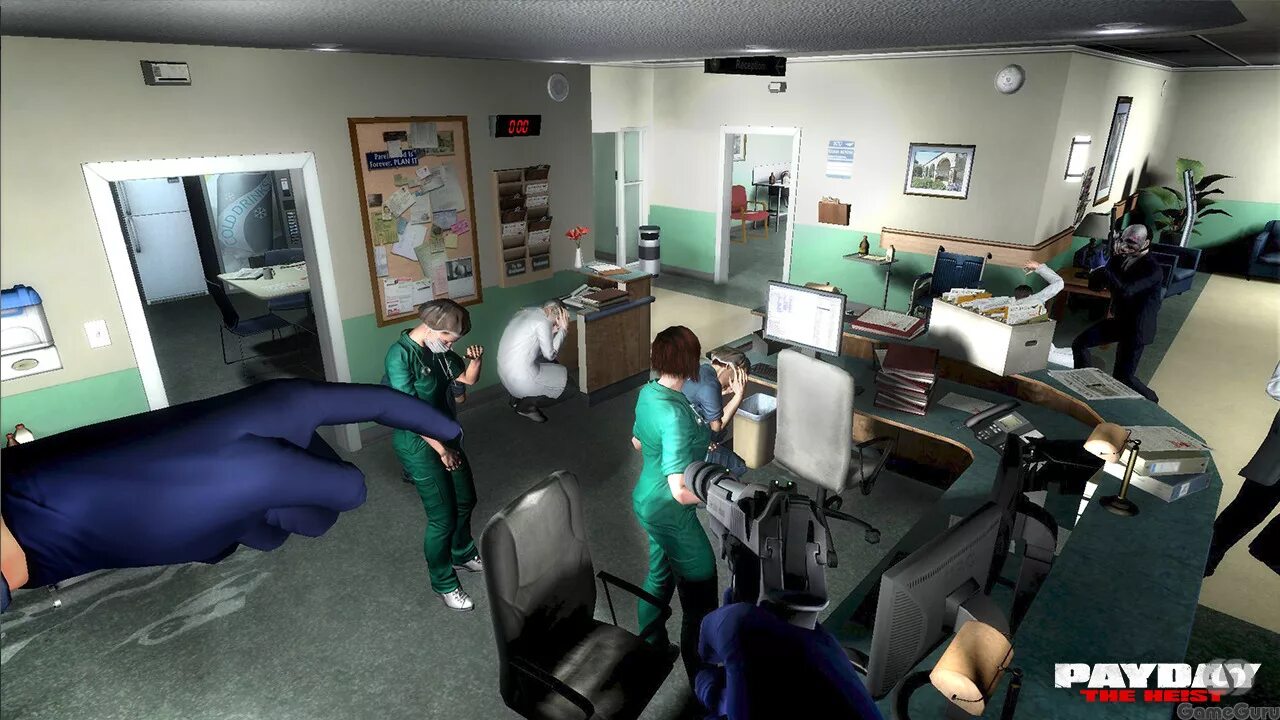 Задание госпиталь. Госпиталь милосердия left 4 dead. госпиталь милосердия payday 2. payday 1 больница.