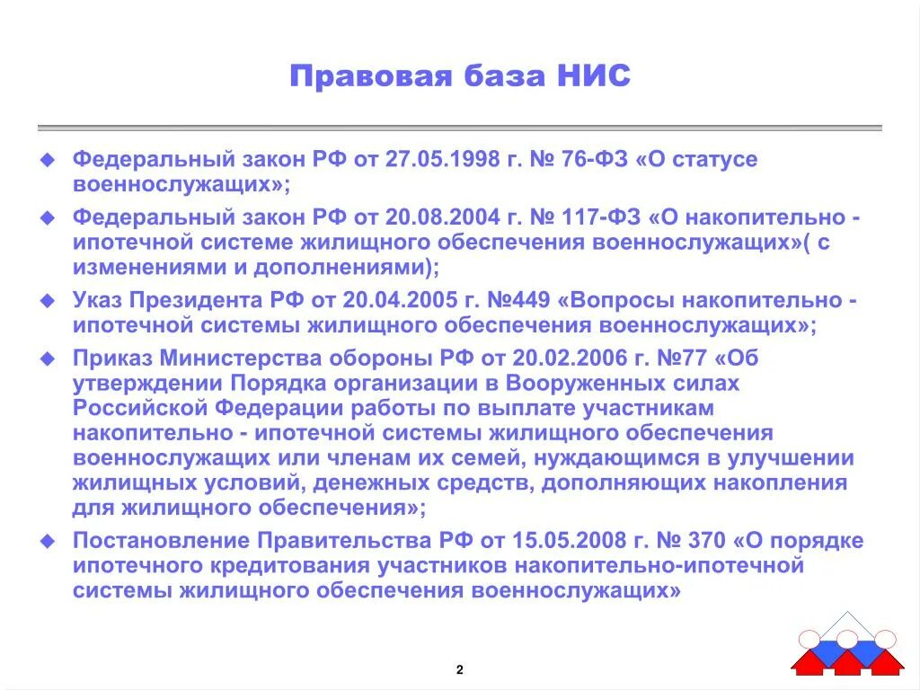 Статья 24 76 фз о статусе. ФЗ 117 О накопительно-ипотечной системе. ФЗ О накопительно ипотечной системе военнослужащих. Федеральный закон от 27.05.1998 76-ФЗ О статусе военнослужащих. Закон о НИС.