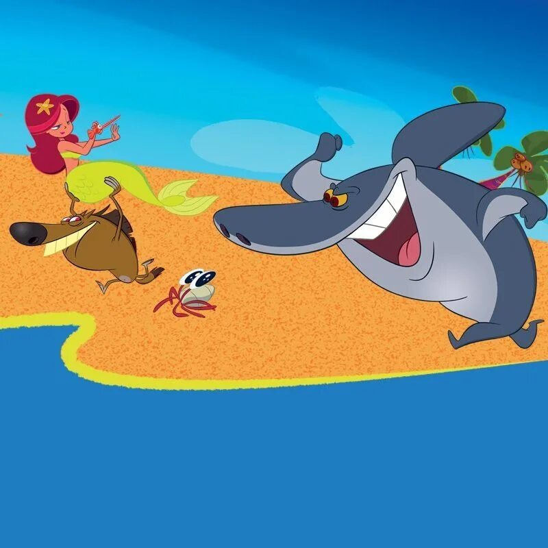 Про шарко. Зиг и Шарко Gulli. Xilam зиг и Шарко. Zig Sharko зиг.