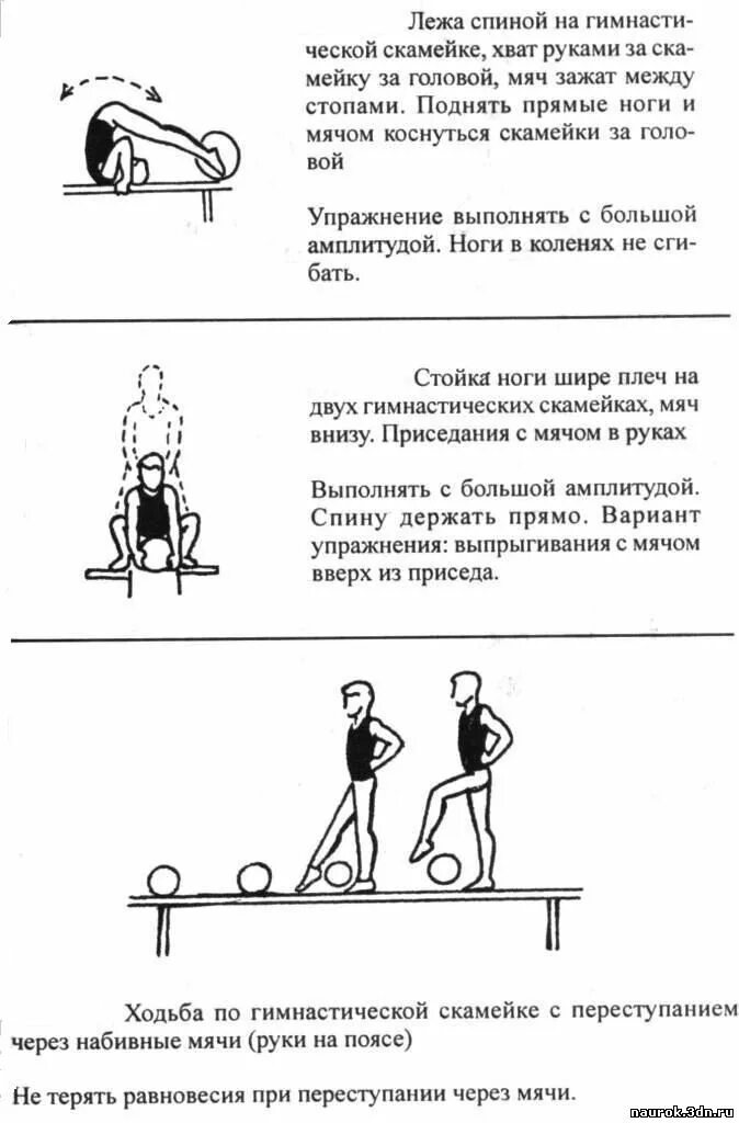 комплекс упражнений на гимнастической лавке. комплекс упражнений на скамейке. упражнения на гимнастической скамейке для начальных классов. гимнастические упражнения схема. комплекс упражнений на скамейке.