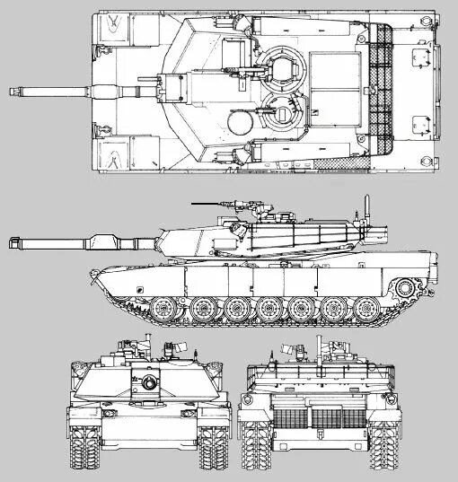 М1 Абрамс чертеж. Танк Абрамс м1а2 чертеж. Танк Абрамс габариты. Танк Абрамс м1 а1 чертеж.
