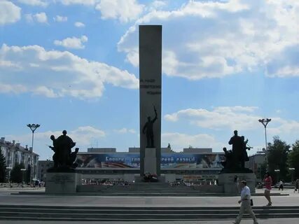 Площадь партизан рисунки