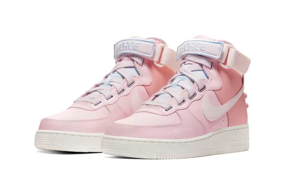 Найк форсы розовые. Nike Air Force 1 High Utility Pink. Nike Air Force 1 High Utility. Nike Air Force 1 High. Nike Air Force 1 High женские.