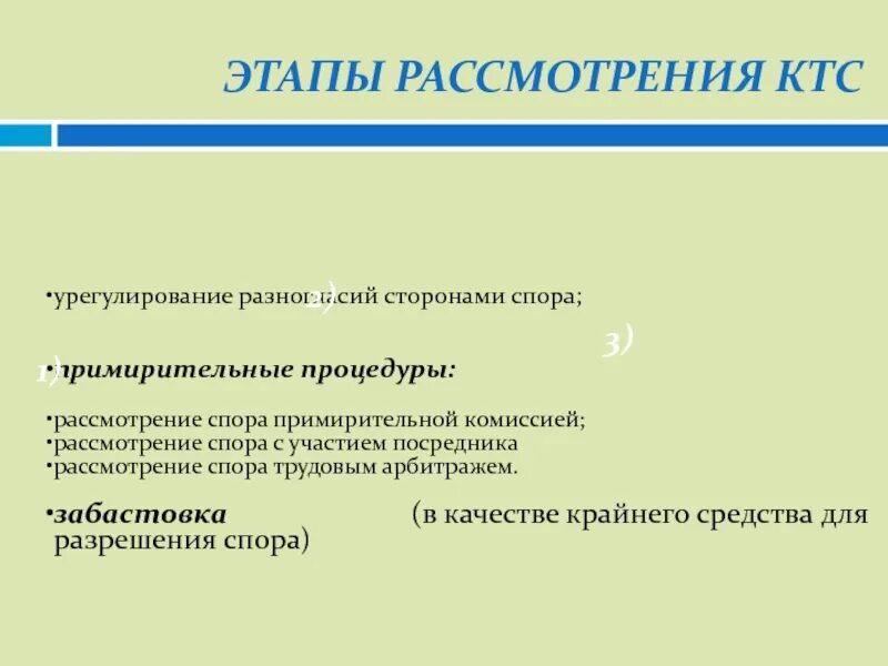 Рассмотрение трудового спора посредником. Этапы рассмотрения ктс. порядок рассмотрения спора примирительной комиссии. порядок рассмотрения ктс в примирительной комиссии.. рассмотрение спора примирительной комиссией с участием посредника.