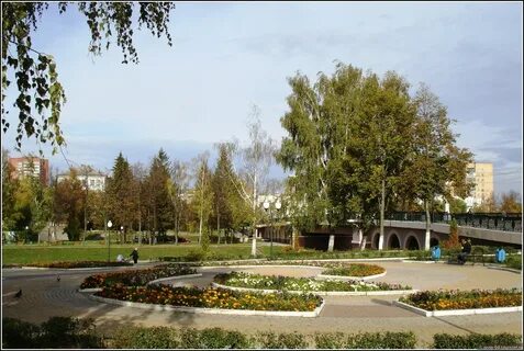 Скверы города орла