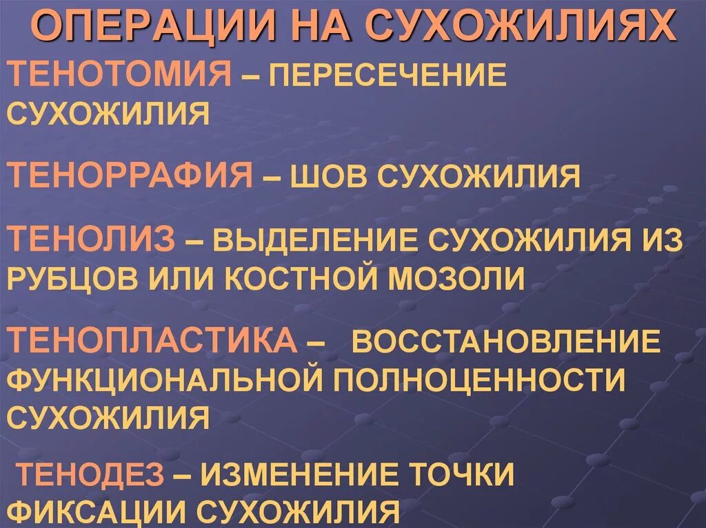 Классификация видов операций на сухожилиях. Операция на сухожильев. Операции на сухожилиях топографическая анатомия. Топографическая анатомия сухожилий