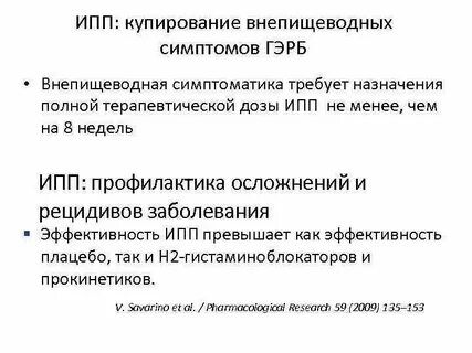 Ингибиторы гэрб