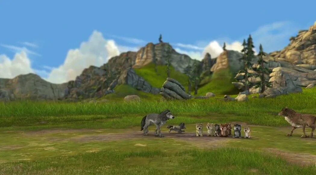 альфа и омега 4 зубастая пещера