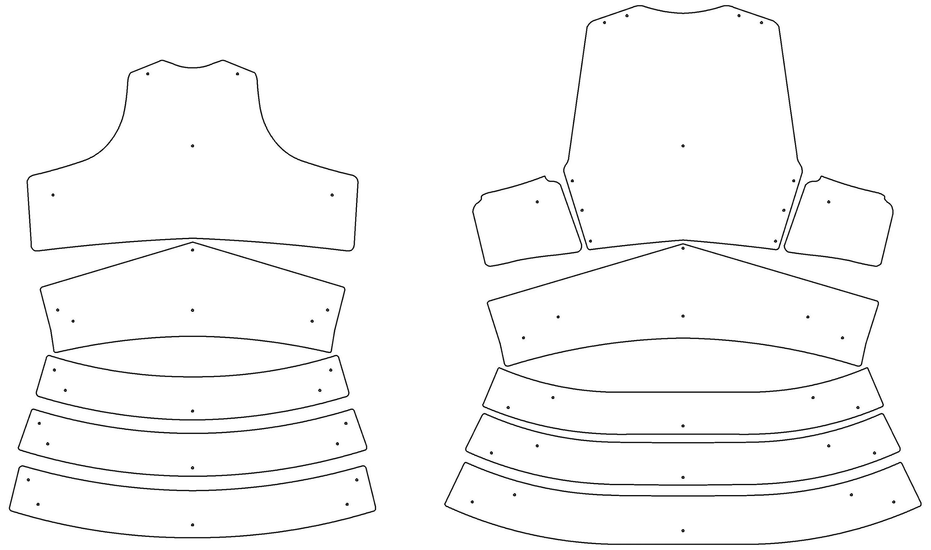 Armor patterns