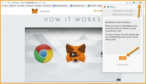 Metamask browser