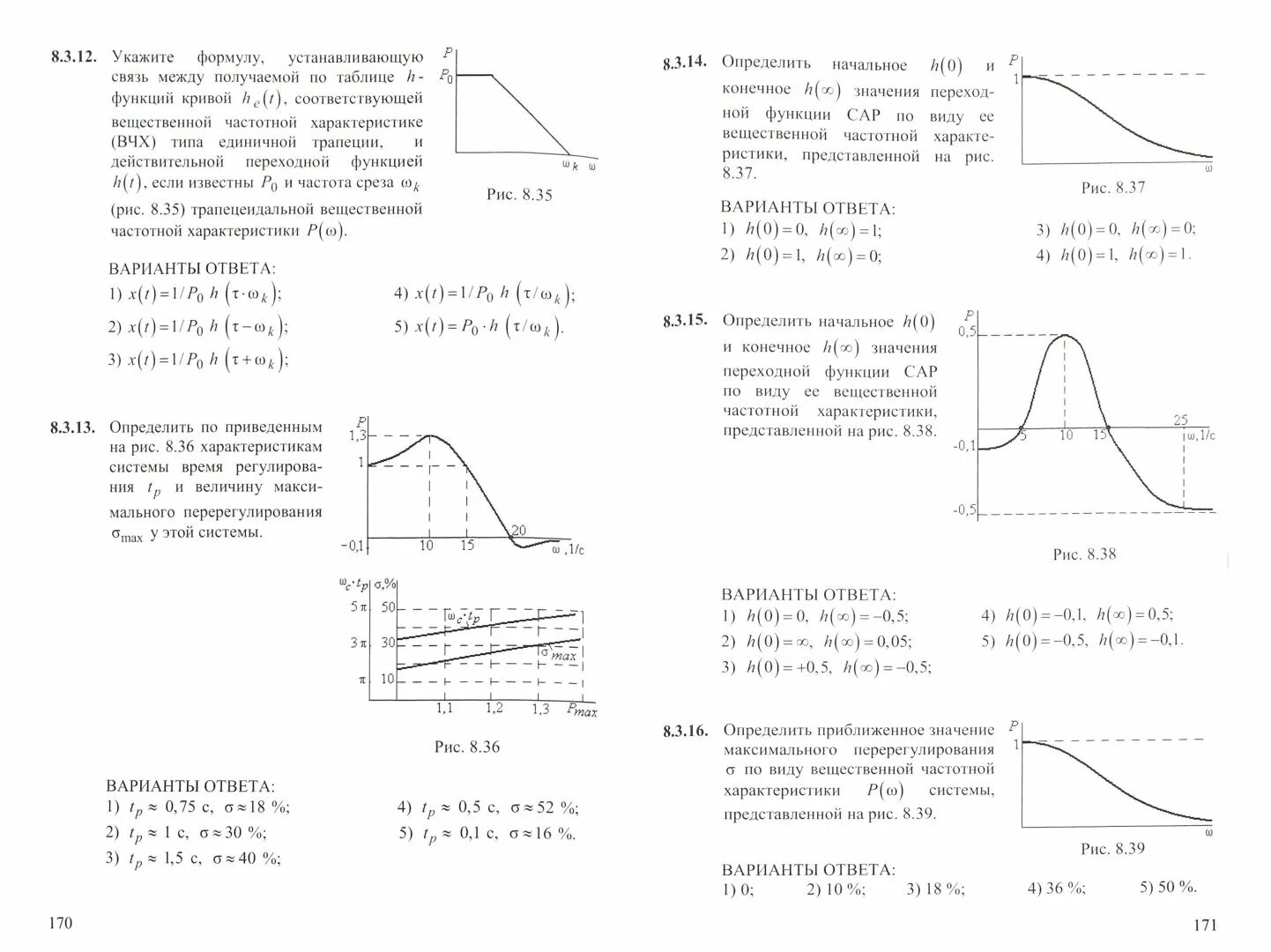 Тест задание характеристика. Решение задач по теории автоматического управления. Рыков тестовых задач. Тестовые задания диагностика механизмов управления. Тау задачи.
