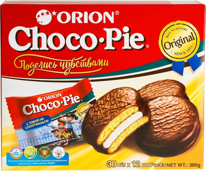 Шоко отзывы. Чоко Пай Орион 360. Печенье Орион Чоко Пай. Печенье Орион Чоко-Пай 12шт 360г. Печенье Choco pie 360г 12шт /8 Орион.