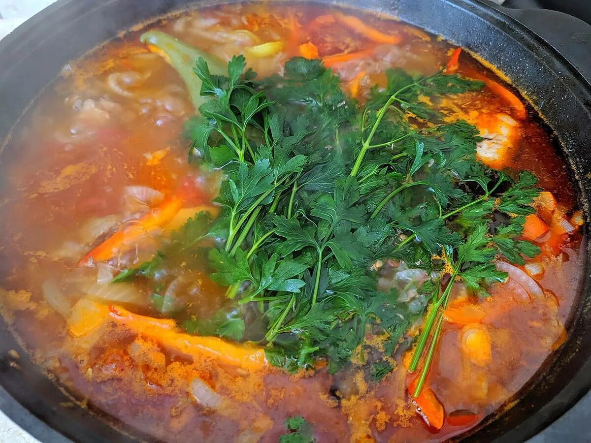 Как приготовить вкусную шурпу из говядины