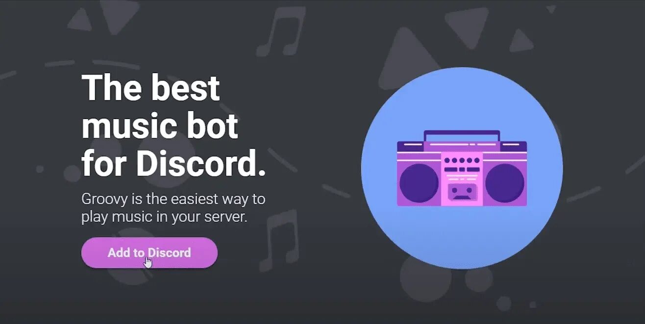 Music bot for discord